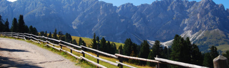 Passo delle Erbe, camminare in montagna col passeggino