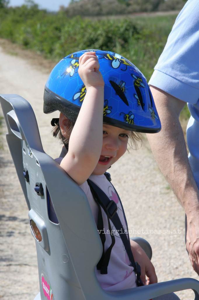 Caorle in bicicletta con i bambini