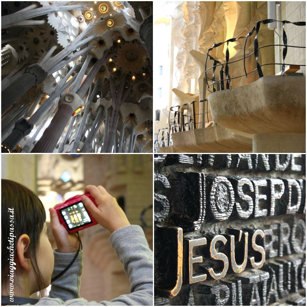 basilica Sagrada familia interno