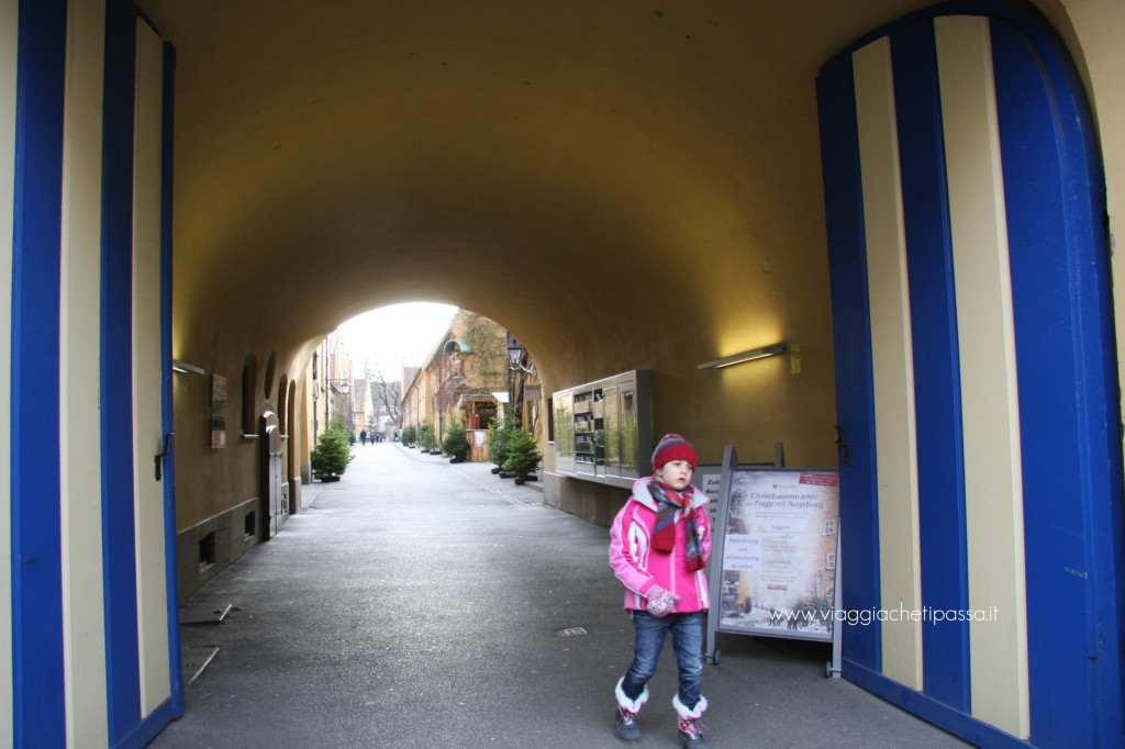 Fuggerei portone ingresso