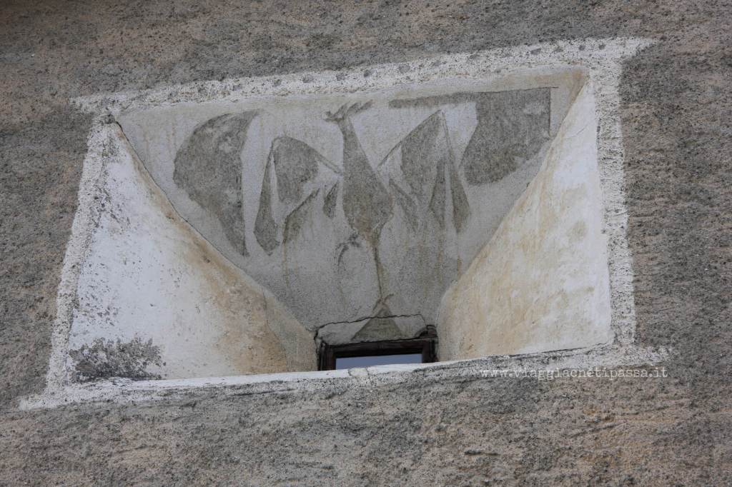sgraffiti case dell'Engadina