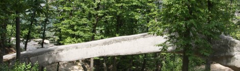 Camminare in Montagna con passeggino - Il ponte del Diavolo-